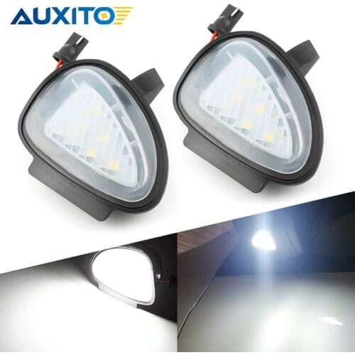2Pcs CANbus Led Under Side Mirror Puddle Light for VW Volkswagen Golf 6 golf6 MK6 GTI 2008-2014