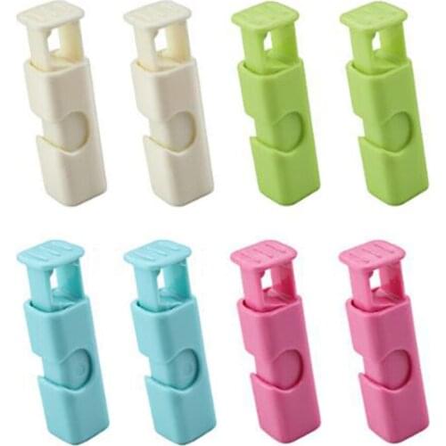 8 Pcs Portable Chip Bag Sealing Clips Snack Food Bag Spring Sealer Fresh-keeping Clamp Plastic Tool