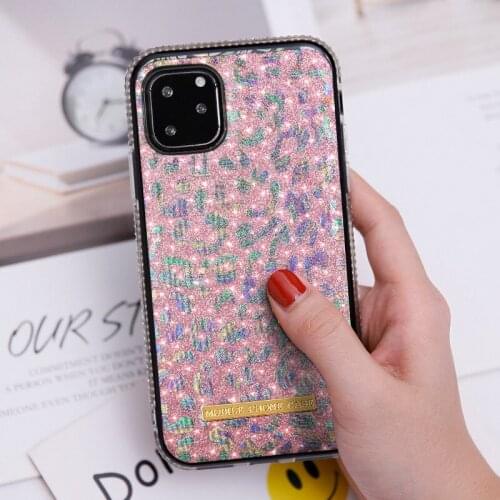 For iPhone X XR XS MAX 11 Pro Max Case Luxury Diamond Bling Glitter Silicone Cover Phone Case For iPhone 6 6S 7 8 Plus Coque