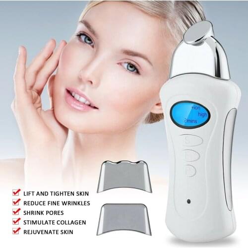 Handheld Galvanic Spa Nu Electroporator Skin Care Facial Machine Skin Tightening Face Lift Microcurrent Galvanic Current Device