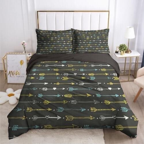 Classic Fresh Bedding set Bed Linens Qulit/Comforter Case with Zipper Duvet Cover Sets Double Full Size 3D European Bed Linen