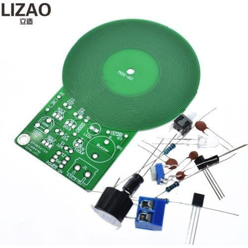 DIY Kit Metal Detector Kit Electronic Kit DC 3V-5V 60mm Non-contact Sensor Board Module DIY Electronic Part Metal Detector