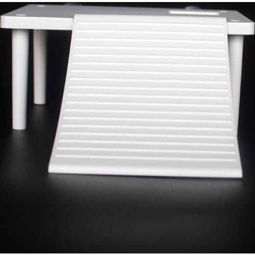 Plastic Turtle Basking Platform Reptile Ramp Ladder Climb Resting Terrace with 2PCS Suction Cups for frogs