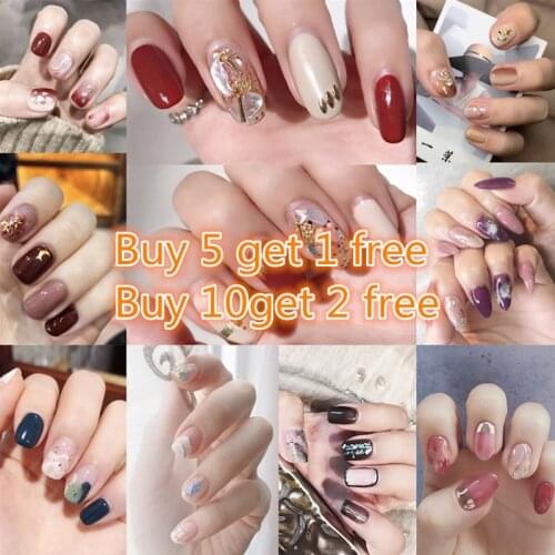 3D Glitter Series Powder Sequins Fashion Nail Art Stickers Collection Manicure DIY Nail Polish Strips Wraps for Party Decor