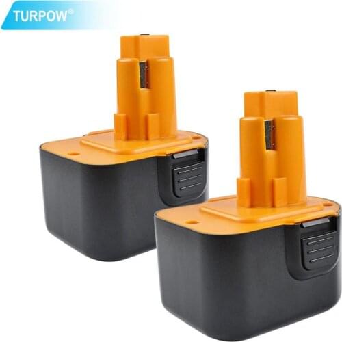 Turpow 12V 3500mAh For Black&Decker PS130 PS130A power tool battery A9252 A-9252 A9275 A-9275 A9266 Replaceable battery