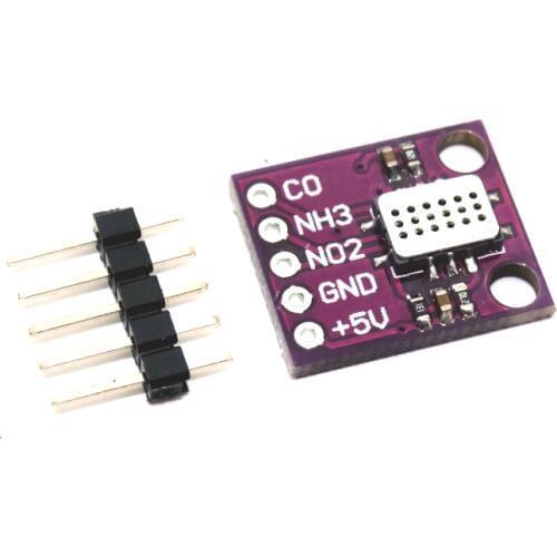 5pcs/lot MICS-6814 Air quality CO VOC NH3 Nitrogen oxides Gas sensor 1000ppm