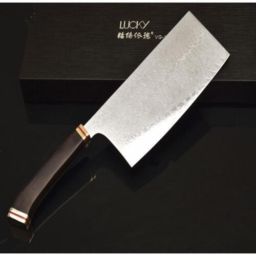 7.5inch Nakiri Kitchen Knife Japanese vg10 Damascus Steel Meat Slicer Vegetable Chopping Chef Knives Sharp with Ebony Handle 49