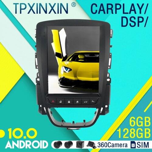 10.0 For Opel J 2010 - 2013 Android Car Stereo Radio with Screen Tesla Radio Player Car GPS Navigation Head Unit