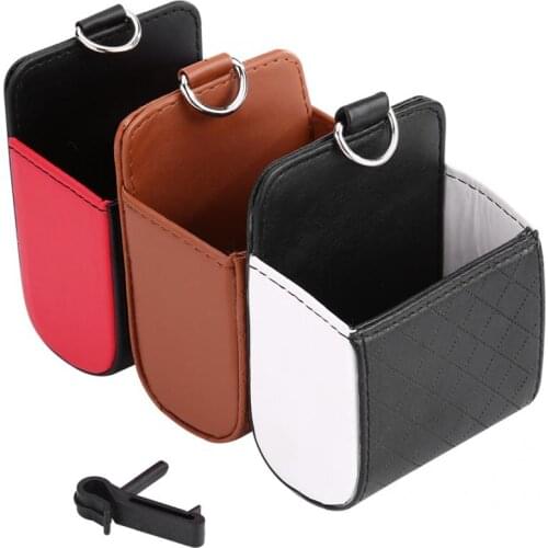 Car Organizer Air Vent Storage Pouch Bag Store Phone Case Box Holder Pocket car-styling accessories