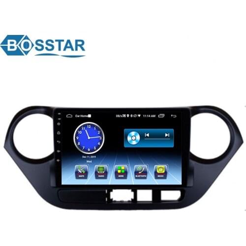 Bosstar Car Stereo Dvd Player with Android System Support BT Gps Wifi for Hyundai i10 Auto Audio