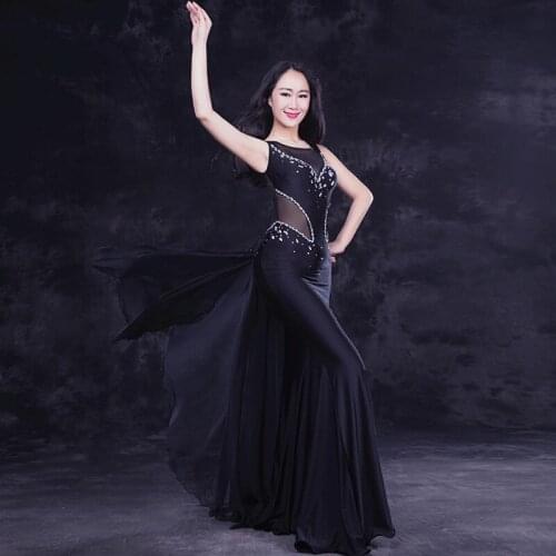 Bellydance oriental Belly Indian eastern dance dancing costume costumes clothes bra belt chain scarf ring skirt dress set 821