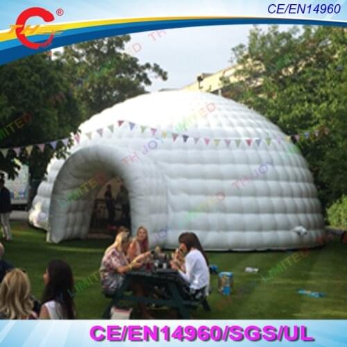 Free shipping!outdoor igloo inflatable white igloo dome tent,inflatable geodesic domes,inflatable party tent/wedding tent