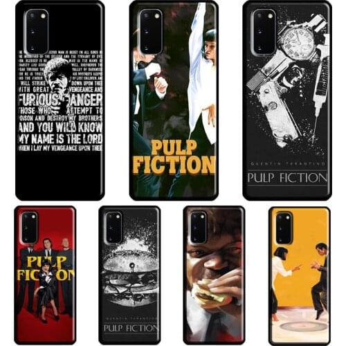 Pulp Fiction Cover For Samsung Galaxy S20 FE S21 Ultra Note 20 Note9 Note10 S8 S9 S10 Plus Phone Case