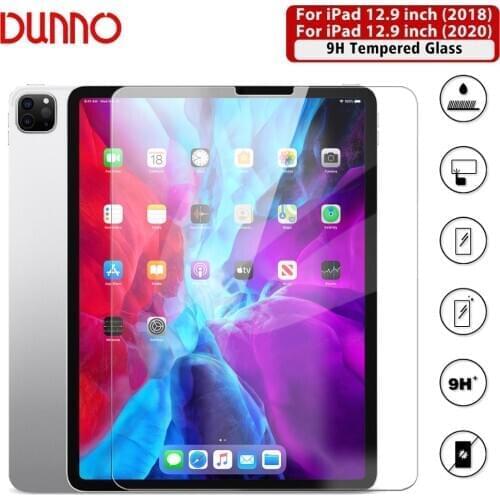 For 2020 iPad Pro 12.9 Screen Protector Glass Apple 2018 iPad Pro 12.9 Tempered Glass Aipad Screen Protection Film