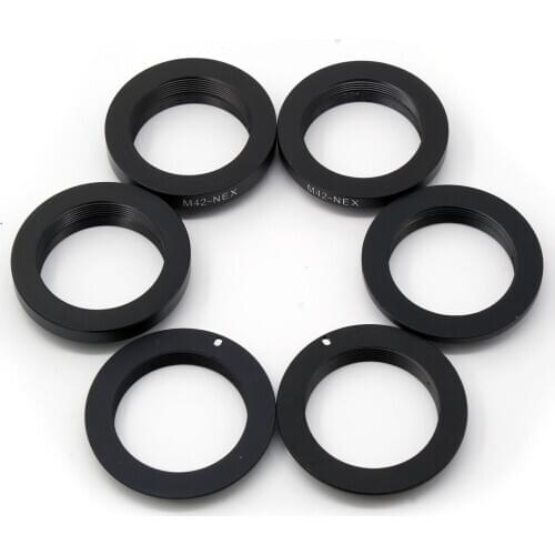 M42-NEX New Version Compatible A7III 7mm 5mm 1mm Modify Lens Adapter for M42 to Sony E Mount A7 II A7R III Camera A9 II A6000