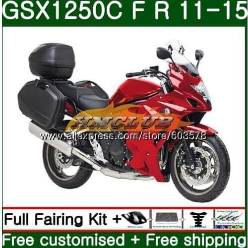 GSXF1250 For SUZUKI Bandit GSX1250F GSX1250 C 11 12 13 14 15 ALL Red 20CL.45 1250 GSX1250C 2011 2012 2013 2014 2015 Fairing