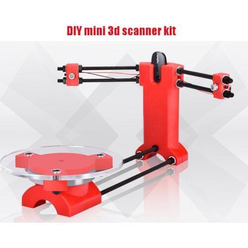3D Scanner Laser Printer Plate Desktop Object Open Source Scanning Parts Kit DIY 3D adapter plate precision machine