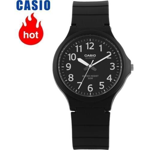 Casio Watch Pointer series small black watch casual quartz mens watch MW-240-1B