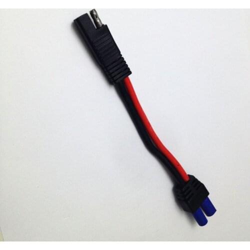 Copper Thick For SAE Adapter Cable SAE Plug Wire To EC5 Female Power Cord Battery Battery Solar Cable