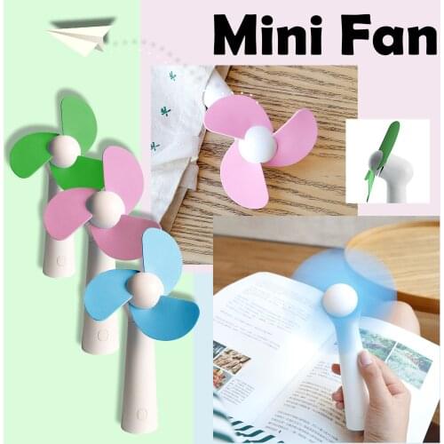 Mini Fan Portable Fan Handheld Usb Rechargeable Fan Appliances Desktop Air Cooler Outdoor Travel Hand Fan Desktop Silent#g4