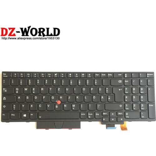 New Original GR DE German Backlit Keyboard for Lenovo Thinkpad T570 T580 P51S P52S Backlight Teclado 01ER594 01ER553 01HX231