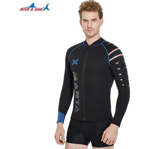 New snorkeling 3mm thick neoprene, warm, diving clothes, surfing, anti ultraviolet, deep submergence purple jellyfish