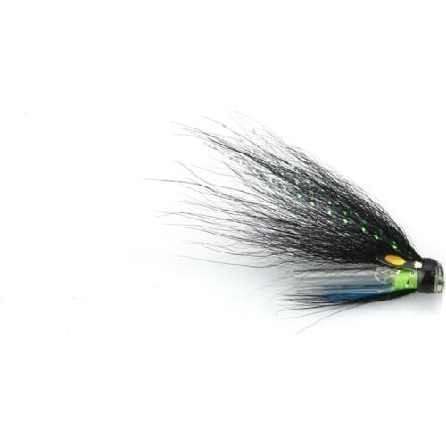 Langa Riffle Hitch Tube Fly Salmon Sea Trout Flies Plastic Tubes (8-pack)