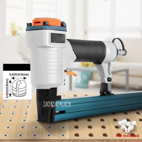 M108 Pneumatic Colloidal Particle Gun Furniture Stapling Gun Three-in-one Pneumatic Plastic Embedded Nail Gun 4-7bar 9.8-10.2mm