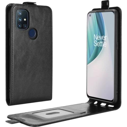 Luxury PU Leather Cover For Oneplus Nord N10 N100 Case Protection Flip Case For OnePlus 9R 9 Pro 8 7 Pro 6 6T 5 5T Case Capa