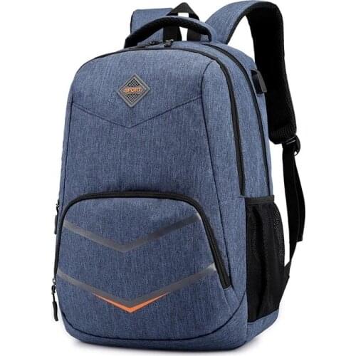 School Bags For Teenage Boys Lightweight Sports Backpack Waterproof School Backpack Usb Bookbag Men Schoolbag Male Bagpack