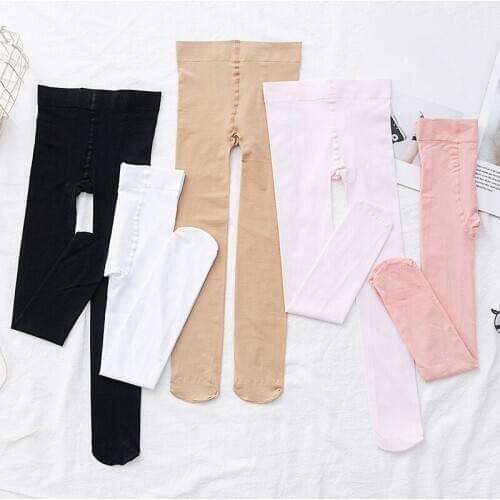 Spring Autumn Candy Color Children Tights for Baby Girls Kids Cute Velvet Pantyhose Tights Stockings for Girls Dance Tights