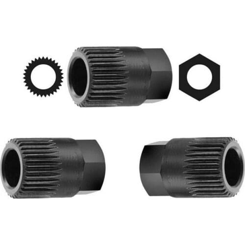 High Quality Generator Pulley Removal Tool Alternator Clutch Free Wheel Pulley Removal Tool 33 Spline For VW /AUDI /FORD/Bmw