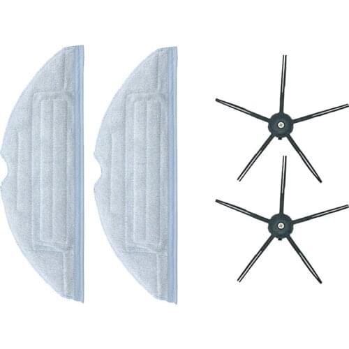Replacement Mop Cleaning Cloth Side Brush Accessories for Roborock S7/T7 Plus Robot Vacuum Cleaner Spare Parts