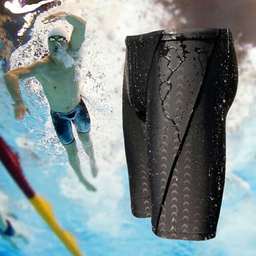 Shark Swimwear Long Swimming Trunks Mens Swim Shorts Beach Sport Swimming Suit for Men Large Size Swimsuits Surf zwembroek heren