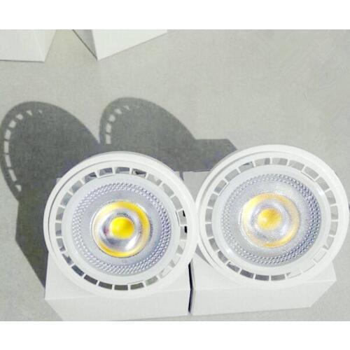15W CREE COB AR111 G53 GU10 LED Bulb Cold White/Warm White AC85V~265V Dimmable Spotlight ES111 QR111 LED Lamp