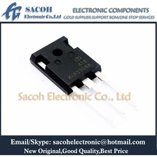 Free Shipping 10Pcs KIA3308A KIA3308AM KIA3308B KNB3308A KNB3308B TO-247 80A 80V Power MOSFET