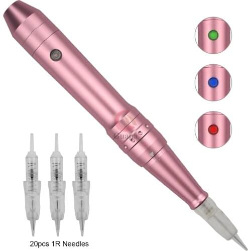 Wireless/Cordless PMU Machine Built-In Battery Tattoo Pen for Ombre Powder Brows Microblading Shading Eyeliner Lip Microshading