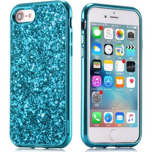 Bling Cover For iPhone 7 8 Plus X S XR XS Max Case Glitter Heavy Duty Wowen Protection Shell For Apple iPhone 8Plus 7Plus Cover