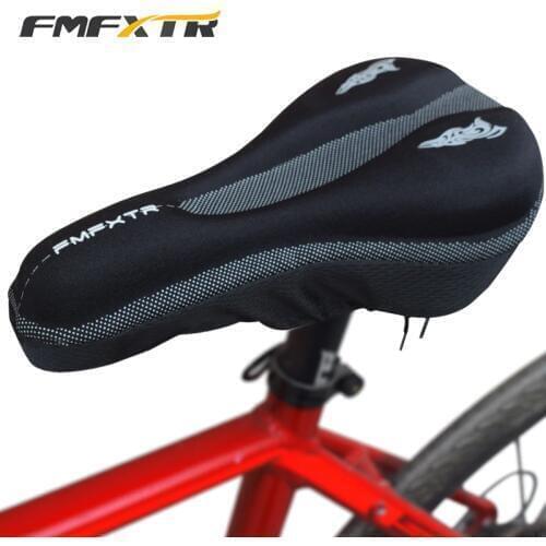 FMFXTR Road bike seat cover thickened silicone super soft bicycle saddle cover seat cushion cover universal long distance riding