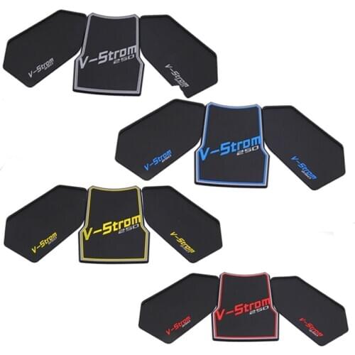 DL250 V-STROM Motorcycle Anti slip Tank Pad Sticker protects knee grip fuel tank side sticker For Suzuki DL 250 VSTROM