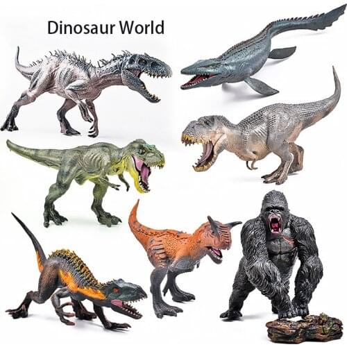 Big Size Jurassic Dinosaur Park Children Toy Model 3D Movie Figure Tyrannosauru World Park Dinosaur Model Action Figure Toy Gift