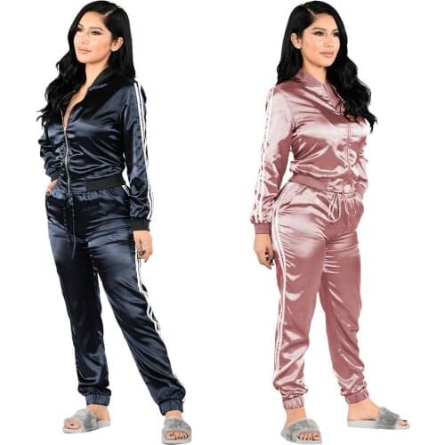 2 Pieces Set Women hot style sexy classic europe america brace dichromatic leisure suit club Sports Set dropshipping ZXP021