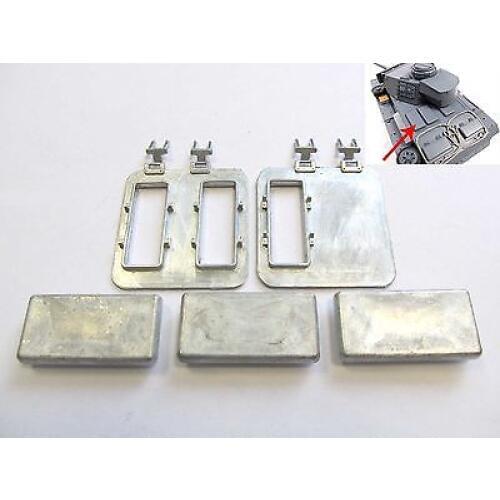 Mato 1/16 Panzer III RC Tank Metal Motor Inspection Hatch Fuel Tank Access Engine MT102 TH00794