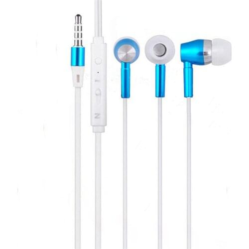 New Luminous Metal Earphone Stereo Earbuds Glow In The Dark Sport Running Earphones for iPhone Samsung Xiaomi Headsets