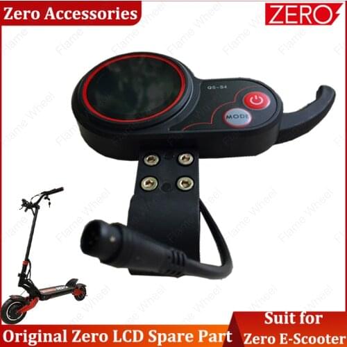 Original ZERO LCD Display Throttle for Electric Scooter QS-S4 LCD Zero8X Zero9 Zero10 Zero10X Zero11X E-Scooter Display