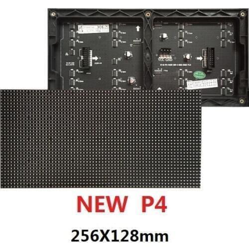 P4 SMD 256x128mm 64x32 Pixels 16s Full Color RGB Indoor LED Display Module