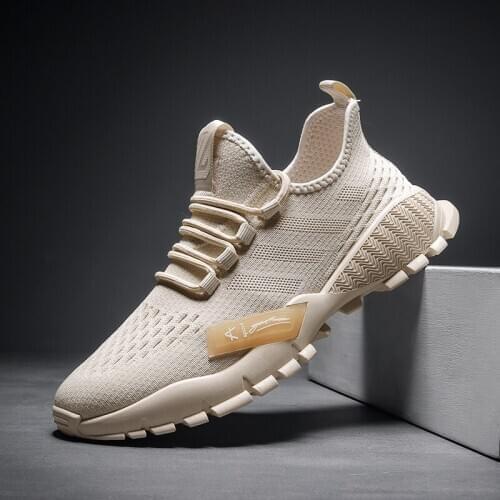 Casual black knitting on Male shoes shoe Sneaker 2020 fashion casuales informales sports zapatos hot sneakers Fashion mens 39 s