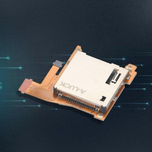 Game Card Slot Board Repair Compatible with Switch Lite, Card Slot Socket Board Replacement Spare Parts 53CF