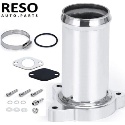 RESO--57MM EGR Valve Replacement Pipe For VW Golf 1.9 TDI PD130/PD150 Diesel EGR Delete Kit