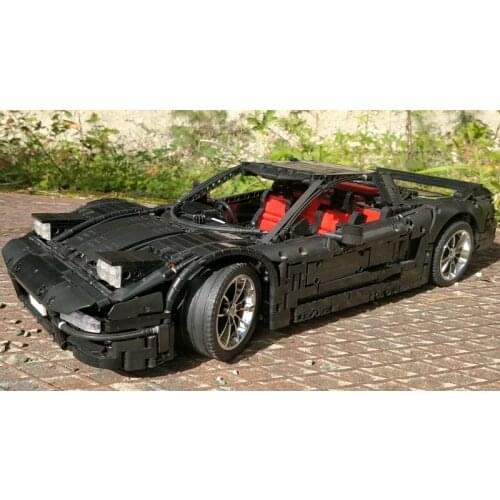NEW Science and technology building block moc-30093 NSX car sports car parts assembly toy boy birthday gift